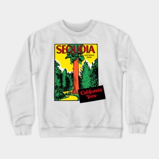 SEQUOIA NATIONAL PARK Vintage Style Crewneck Sweatshirt